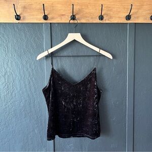 H&M Divided Crushed Velvet Cami